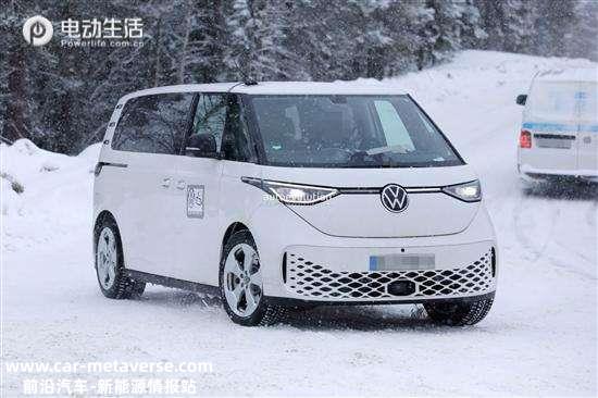 加长30cm 大众ID.Buzz长轴距版无伪谍照曝光