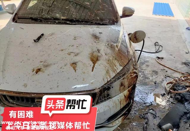 晨意帮手｜电动汽车充电时起火，消防认定“不解除充电桩故障”，司机和商家吵翻了
