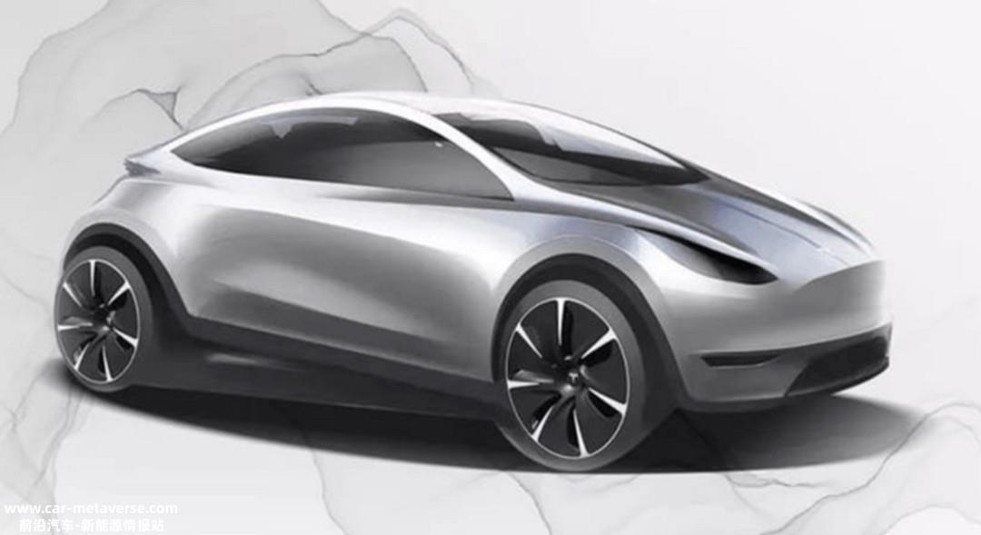 疑似特斯拉入门车型设计草图曝光 Model 2/Q或将一周内亮相