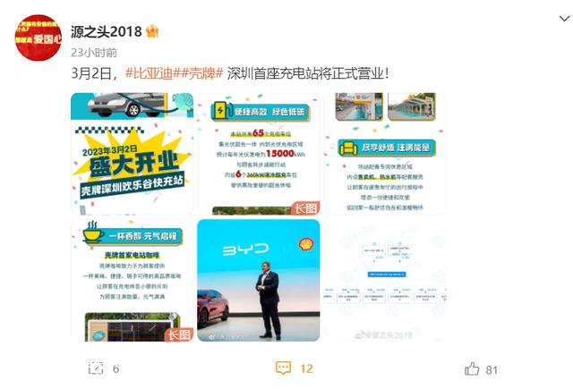 充电桩扶植必须亲力亲为？比亚迪给出了纷歧样的答案