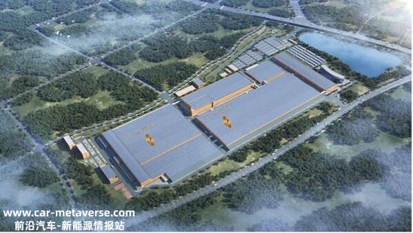 纽顿中国零部件供给链超级工场俯瞰效果图
