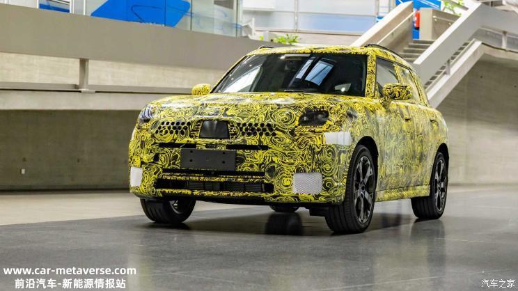 多种动力 全新MINI COUNTRYMAN官方谍照
