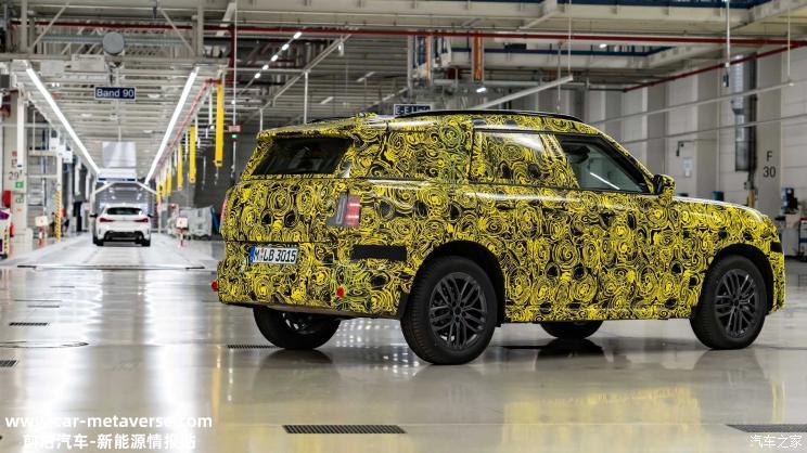 多种动力 全新MINI COUNTRYMAN官方谍照