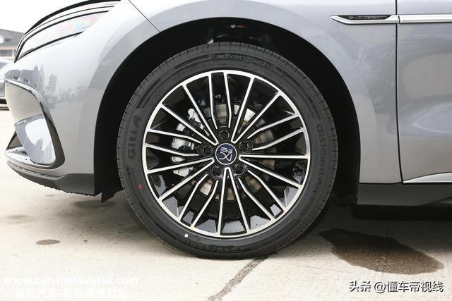 新车 | 外观微调 配置升级 2023款比亚迪汉EV创世版506千米尊贵型实拍