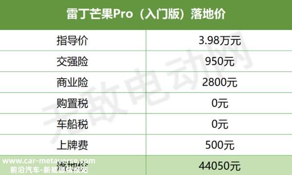 雷丁电动汽车2万左右推荐，2万元雷丁电动汽车有吗