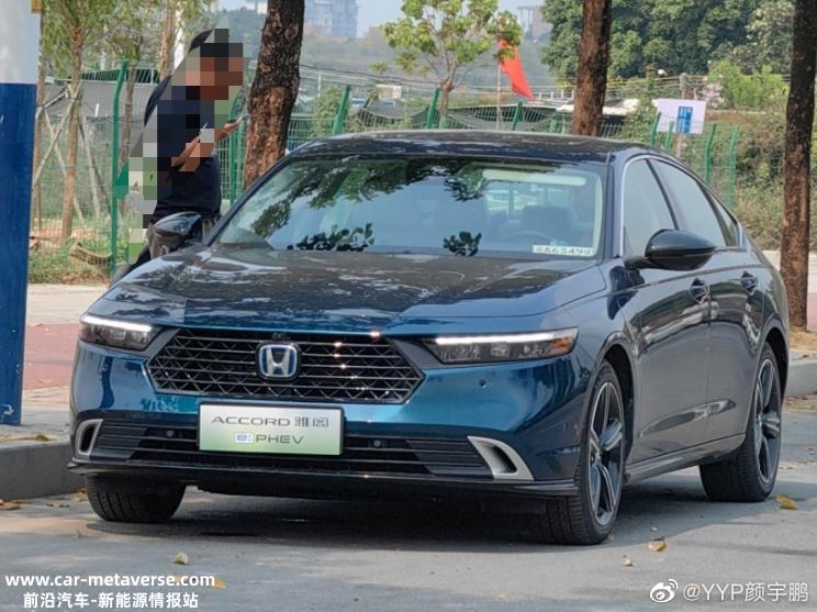 油耗会有惊喜吗 新雅阁插混版谍照曝光
