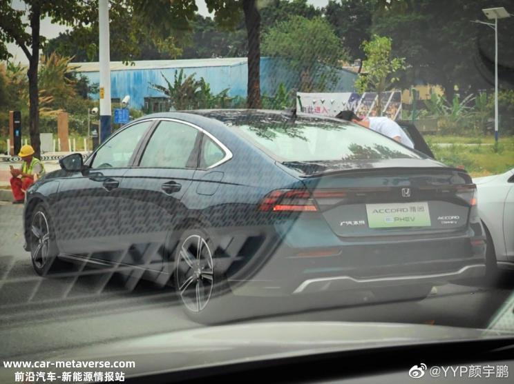 油耗会有惊喜吗 新雅阁插混版谍照曝光