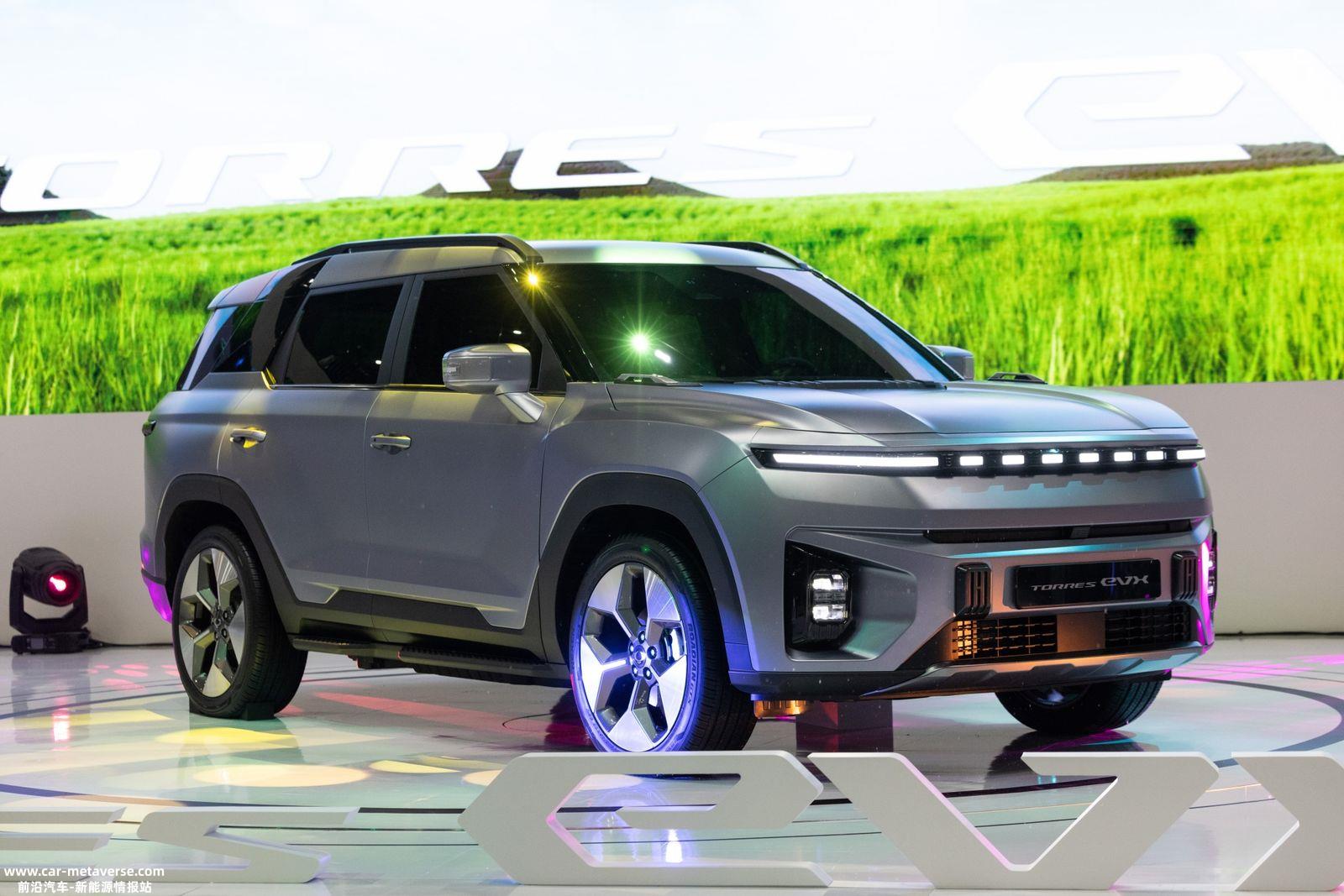 韩国车企KG Mobility发布纯电SUV，搭载比亚迪电池