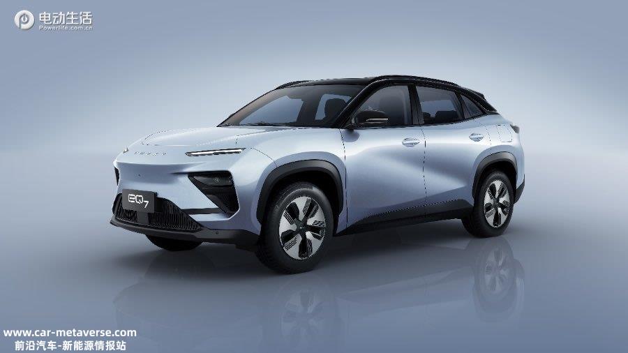 奇瑞全铝平台SUV eQ7外观官图曝光 将2023年第三季度发布