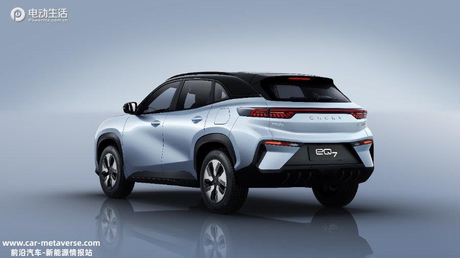 奇瑞全铝平台SUV eQ7外观官图曝光 将2023年第三季度发布