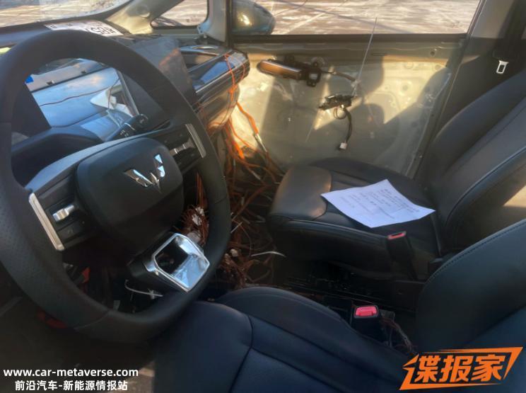 小尺寸却有大空间 五菱EQ100谍照曝光