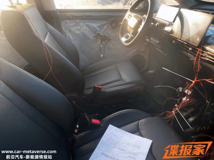 小尺寸却有大空间 五菱EQ100谍照曝光