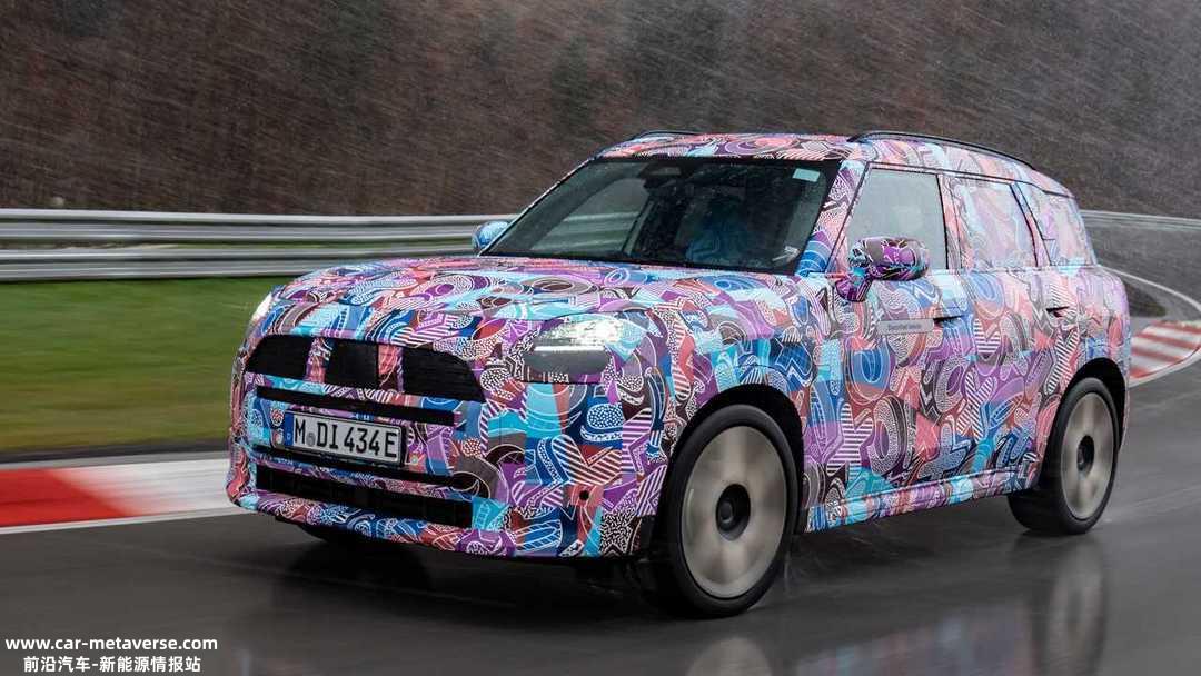 全新 MINI COUNTRYMAN EV 官方谍照曝光
