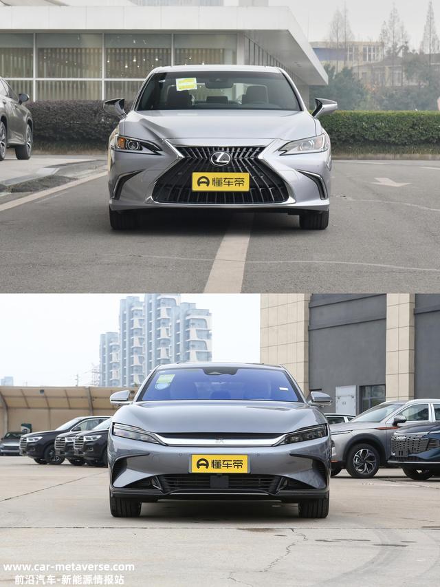挑战奢华品牌，20多万预算，比亚迪汉EV和雷克萨斯ES，如何选？
