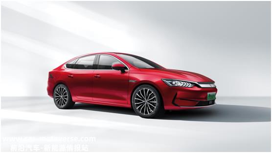 比亚迪新品不竭，秦PLUS EV 2023冠军版12.98万元起上市
