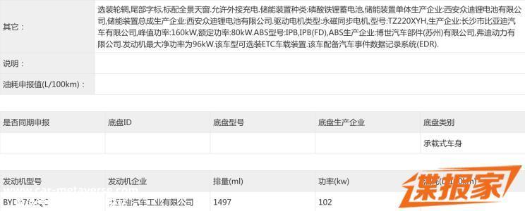 动力参数曝光 腾势N8申报图终于来了