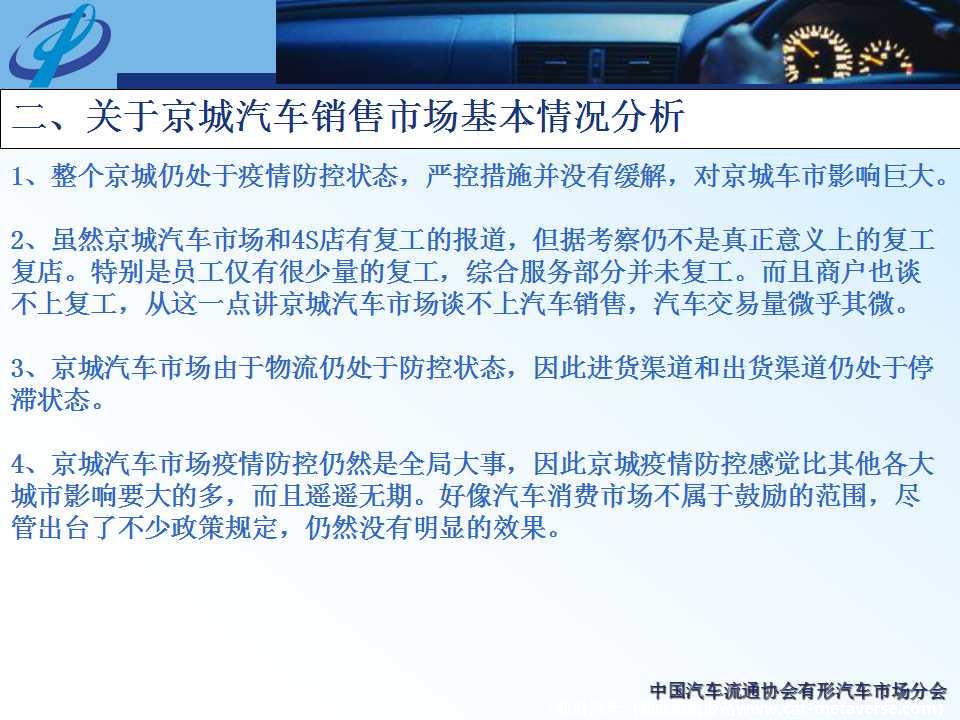 【地方市场】2020年3月份京城汽车市场综合分析