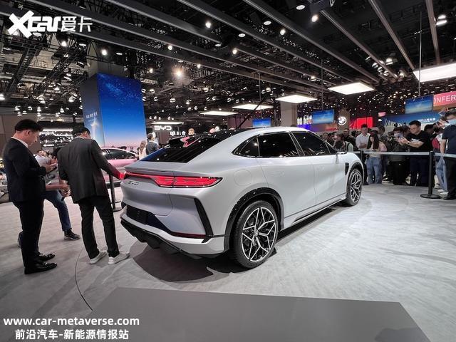 2023上海车展：比亚迪宋L概念车发布 定位运动中型纯电SUV