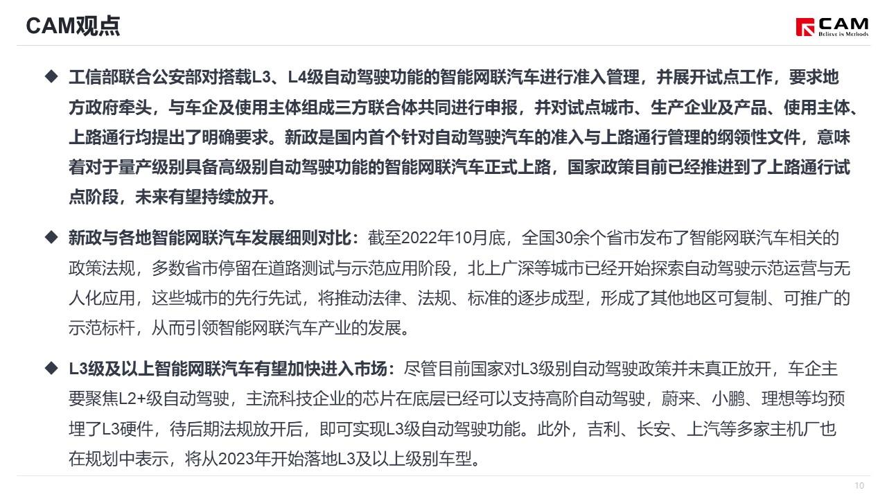 【热点评述】浅谈L3、L4级自动驾驶上路将全国试点