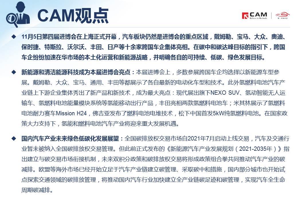 【热点评述】从进博会看汽车产业转型
