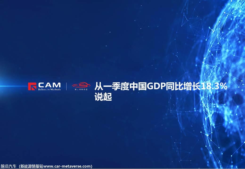 【热点评述】从一季度中国GDP同比增长18.3%说起