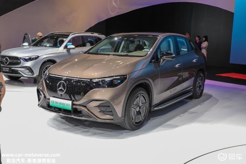 北京奔驰EQE SUV或将于5月27日上市 定位中大型纯电SUV