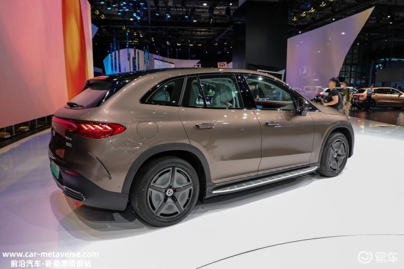 北京奔驰EQE SUV或将于5月27日上市 定位中大型纯电SUV