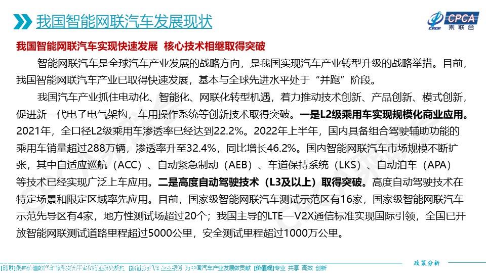 【政策综述】关于近期征求意见的智能网联汽车标准分析