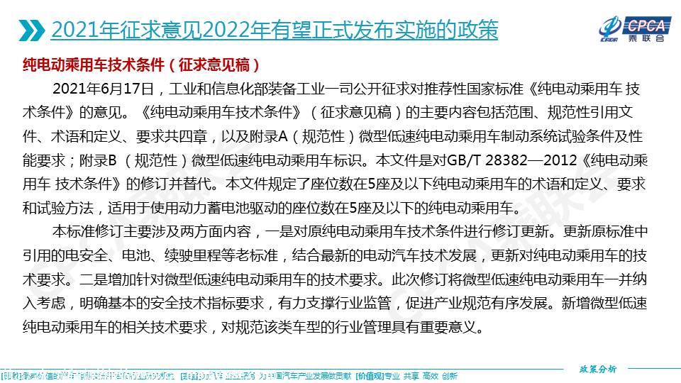 【政策综述】2022年国家汽车相关政策取向分析