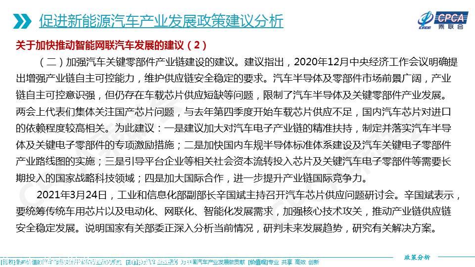 【政策综述】关于促进新能源汽车产业发展政策建议的分析