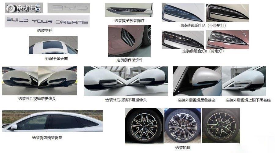 比亚迪驱逐舰07申报图 馈电油耗3.9L/100km