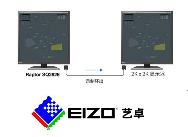 艺卓发布全球首款VESA标准的轻量级ATC智能主控显示器SQ2826