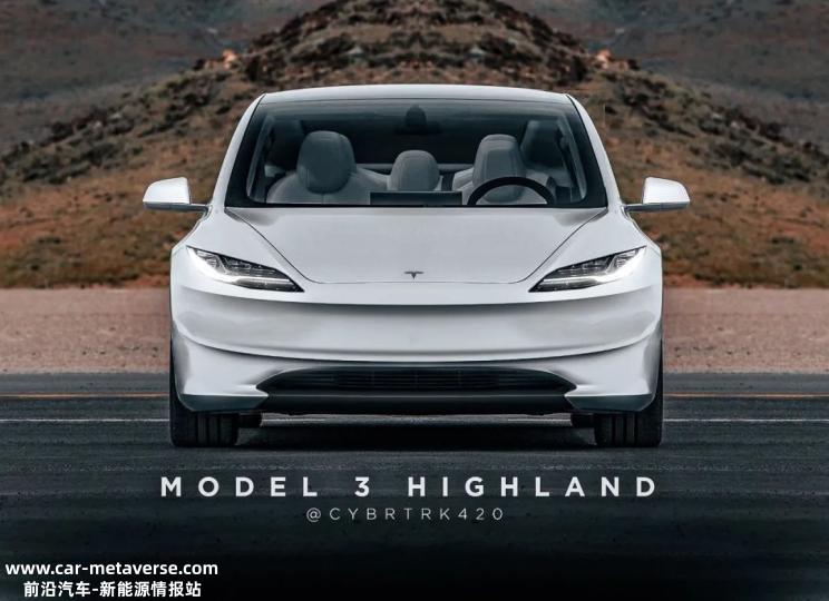 速看！新款特斯拉Model 3内饰谍照曝光