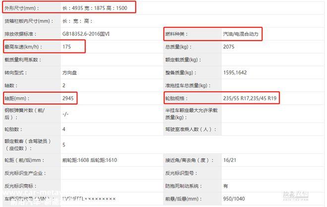 福特全新蒙迪欧混动实车首曝 搭1.5T配BYD电池