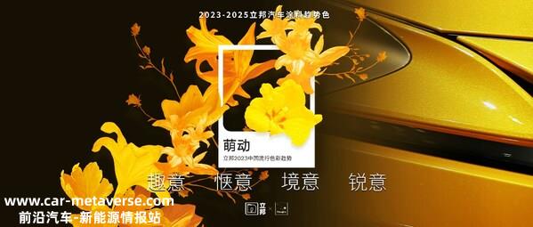 万物鼎新，生命萌动 | 2023-2025立邦汽车涂料趋势色发布