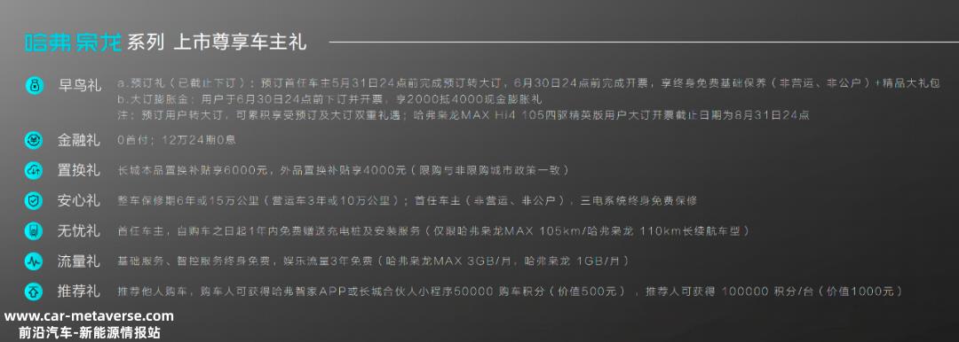 全新智能四驱电混技术哈弗枭龙上市
