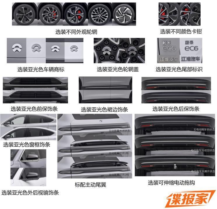 家族设计加持 疑似全新蔚来EC6谍照曝光