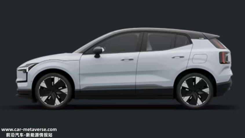 定位小型SUV 疑似沃尔沃EX30官图曝光