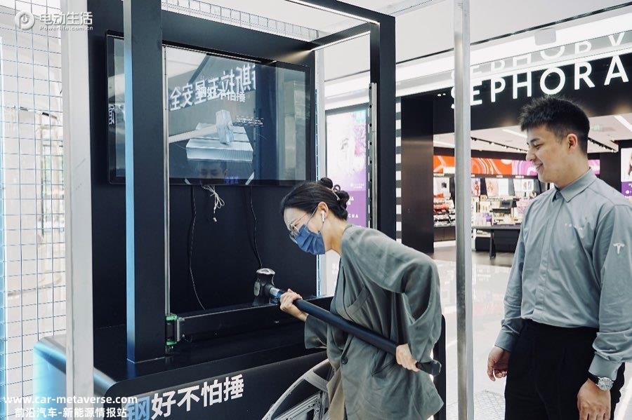 "五星安全"看得见 特斯拉快闪“健身馆”巡展开启