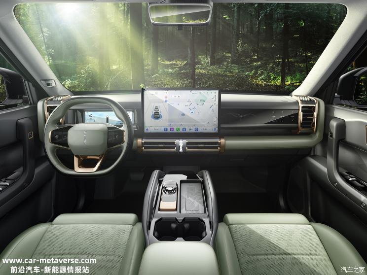 或15万起/10月量产 iCAR 03内饰官图