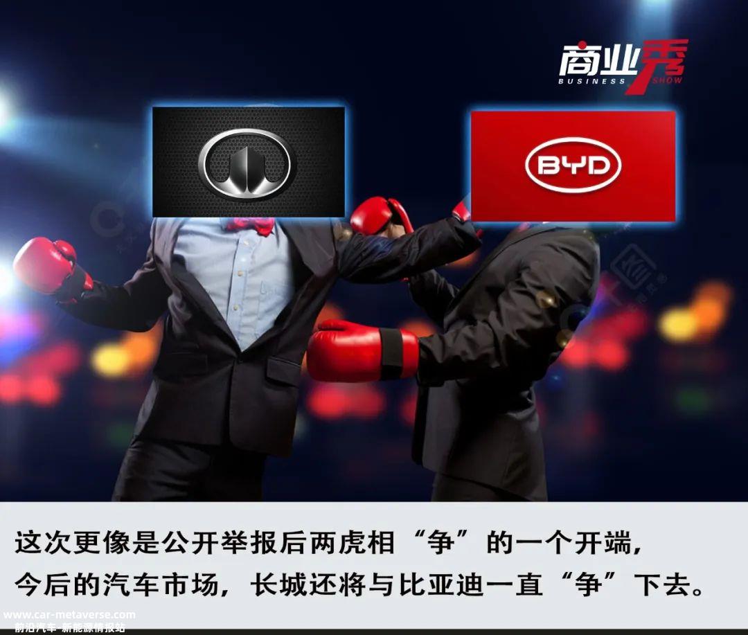 长城和比亚迪两虎相争，还在继续