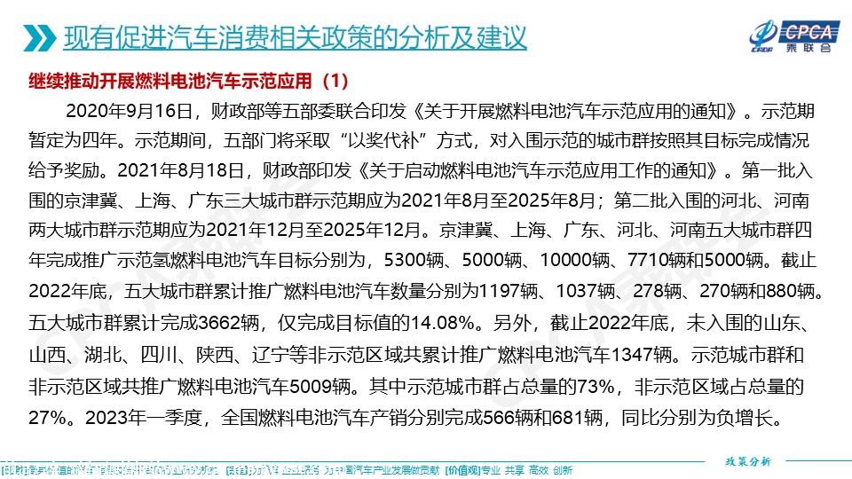 【政策综述】关于进一步鼓励和促进汽车消费的相关政策分析及建议