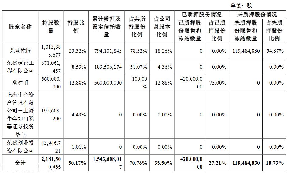 荣盛发展跨界追问 双线作战几多胜算？