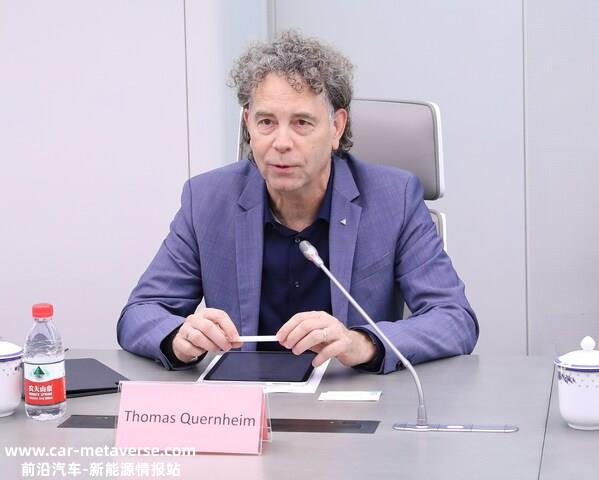 TUV莱茵交通服务工程及型式认证全球副总裁Thomas Quernheim