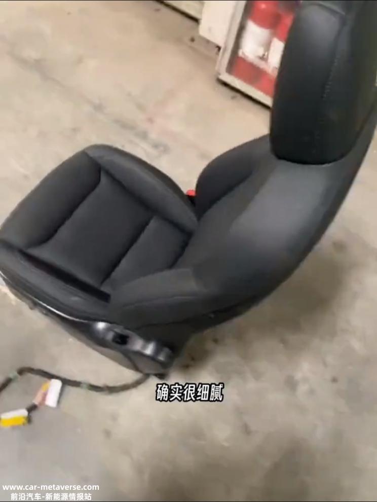 座椅图片曝光 新款Model 3更多消息来了