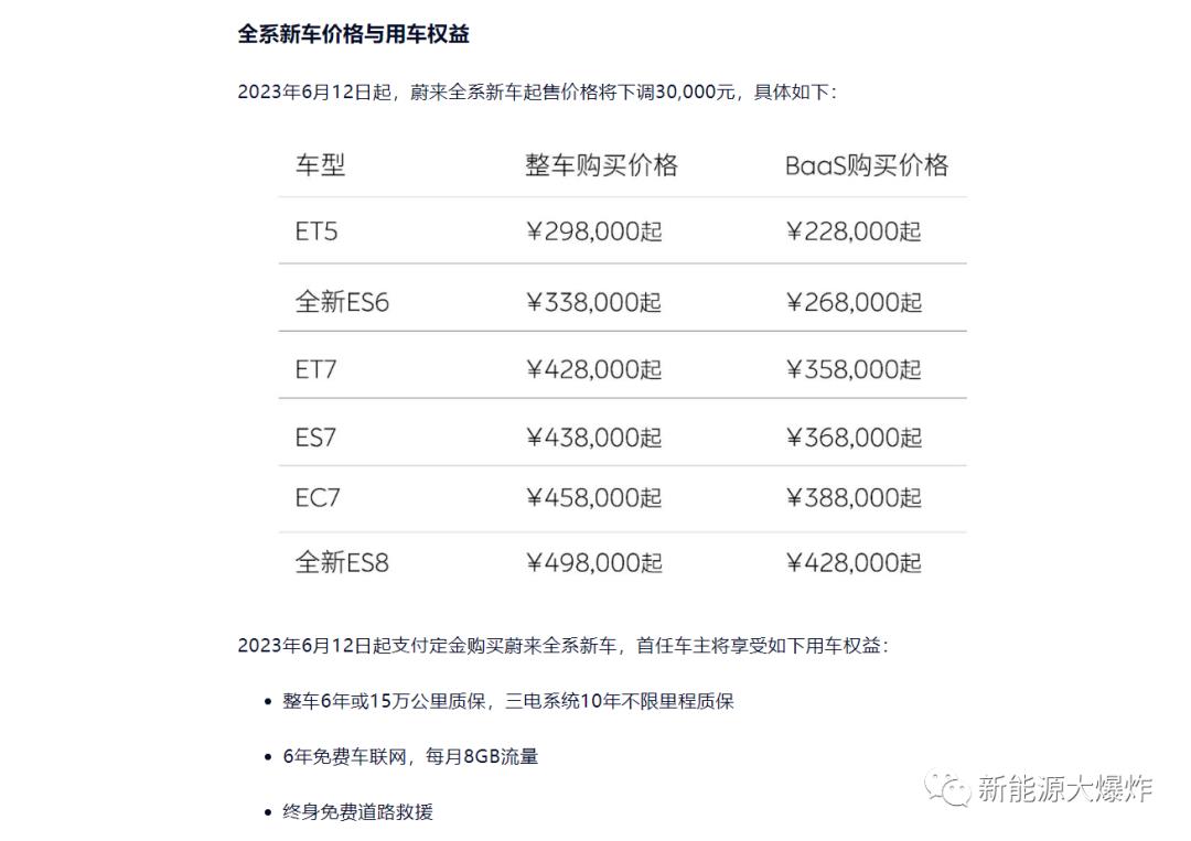 蔚来走向“人间”在新能源爆炸跟踪