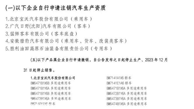 宝沃申请取消生产资格,是小米实现汽车制造梦想的重要一步