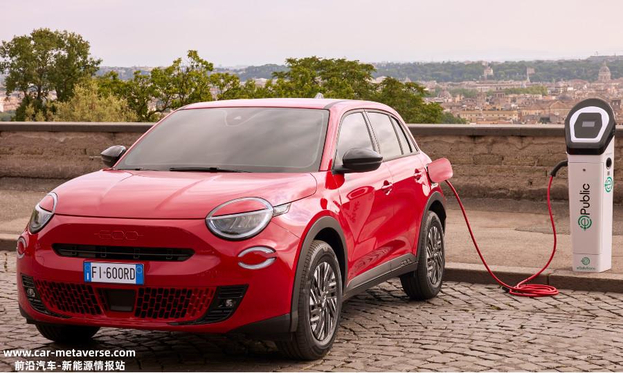 菲亚特发布New 600e小型电动SUV
