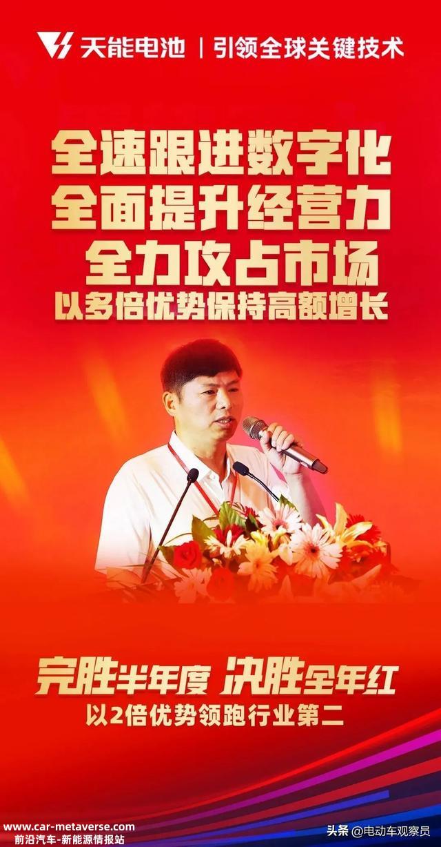 厂商价值共赢，天能电池闪电行动，赢在终端，决胜全年！