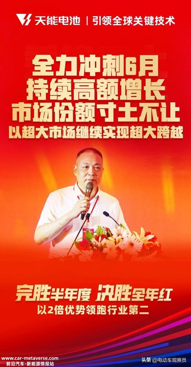 厂商价值共赢，天能电池闪电行动，赢在终端，决胜全年！